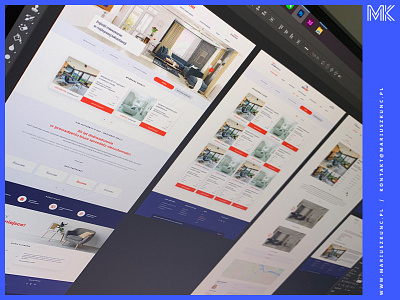 Estate Agency / web design clean design grid mariuszkunc photoshop typography ui ui design uidesign ux webdesign