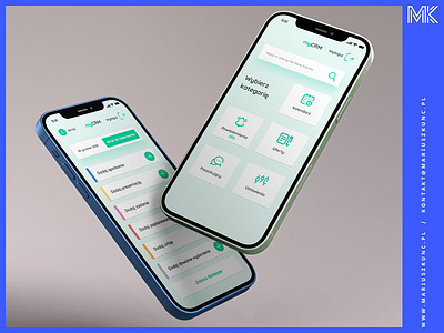 myCRM - aplikacja mobilna adobe adobexd aplications app design apple application design ios ios app design iphone mobile app mobile design mobile ui phone ui ui kit uidesign xd design