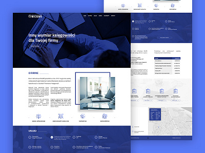 Biuro Rachunkowe Bilans bilans biuro creating design grid mariuszkunc photoshop rachunkowe web