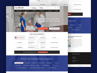 Travel4health / homepage design grid home homepage mariuszkunc page photoshop web webdesign