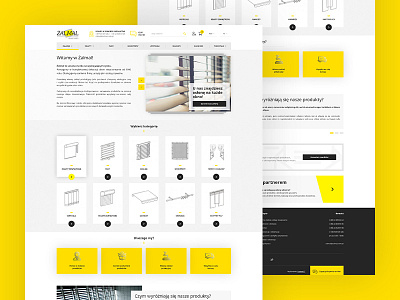 Żalmal - homepage / webdesign branding design grafika graphic design homepage iu design layout mariuszkunc shop strona ui web webdesign