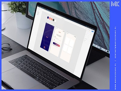 App Design working / Adobe XD adobe adobexd app design design homepage mariuszkunc mobile ui ui uiux ux vector web webdesign