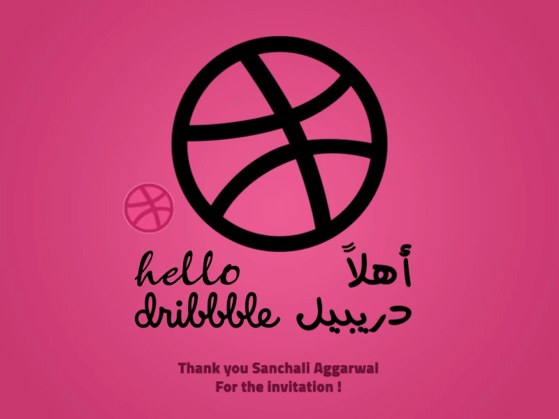 Hello Dribbble! new