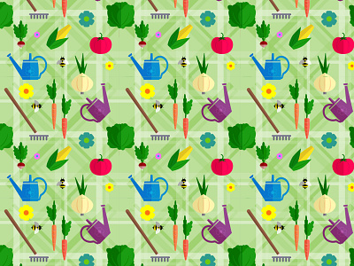 Growit Spring 1 flowers gardening spring vector vegetables