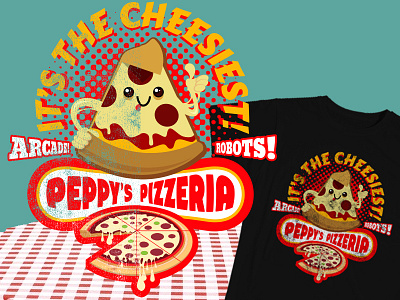 Peppys Pizza Dribbble