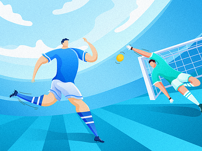 soccer illustration