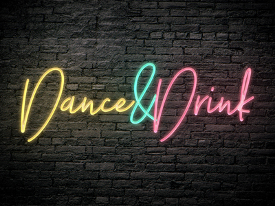 [Free] Neon Photoshop Text Effect by Pixelo on Dribbble