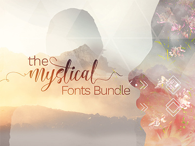 Download The Mystical Fonts Bundle 59 High Quality Beautiful Fonts By Pixelo On Dribbble