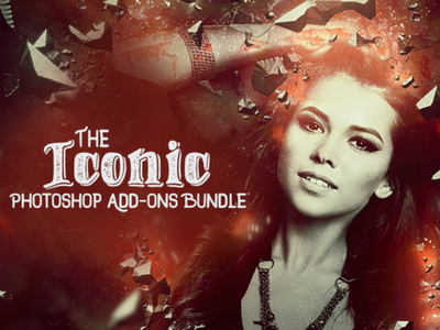 The Iconic Photoshop Add-ons Bundle design resources graphic elements photoshop photoshop add ons