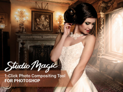 StudioMagic: The 1-click Photo Compositing Tool for Photoshop design resources graphic elements photoshop photoshop plugin