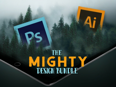 The Mighty Design Bundle: 4000+ Incredible Design Resources brushes commercial fonts overlays photoshop add ons text styles textures vectors