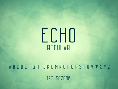 Free Echo Font