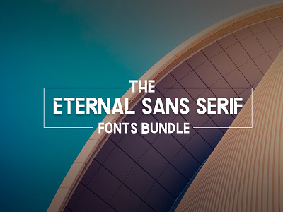 The Eternal Sans Serif Fonts Bundle: 162 Unique Fonts commercial fonts fonts fonts bundle sans serif sans serif font typography