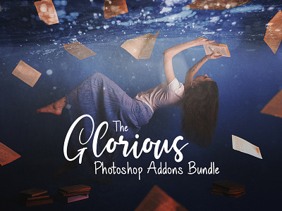The Glorious Photoshop Add-ons Bundle design resources layer styles overlays photoshop action photoshop brushes swatches textures