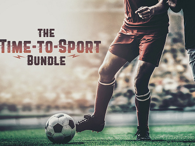 The Time-to-Sport Bundle: 1173 Fonts & Designs