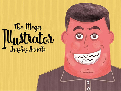 he Mega Illustrator Brushes Bundle