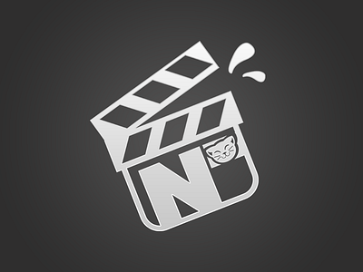 Nikko Nekko cat logo shapes vector
