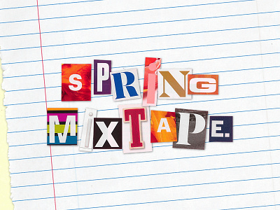 Spring Mixtape Collage