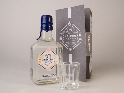Halcón Tequila Packaging
