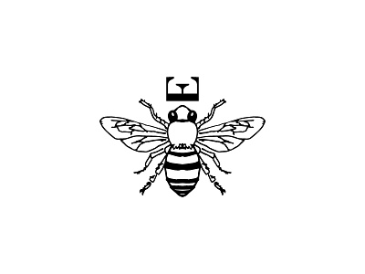 Personal Branding Logo bee branding crown illustration logo personal branding queen queen bee