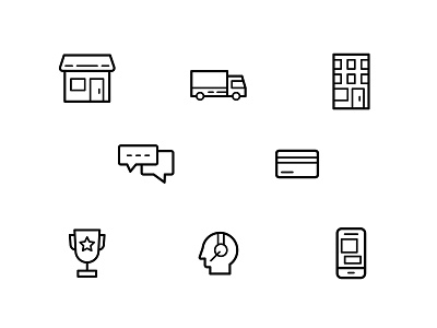 eCommerce Icons ecommerce icon icon set iconography software software design