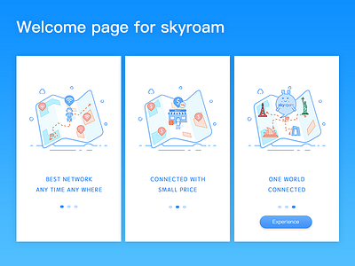 Welcome Page For Skyroam