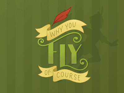 Neverland custom type handlettering lettering peter pan quote type