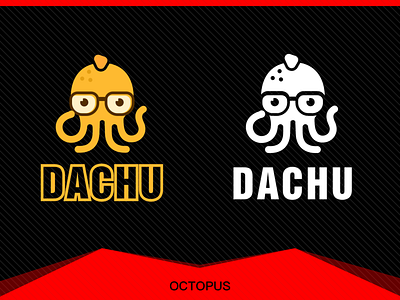 Octopus logo design icon logo