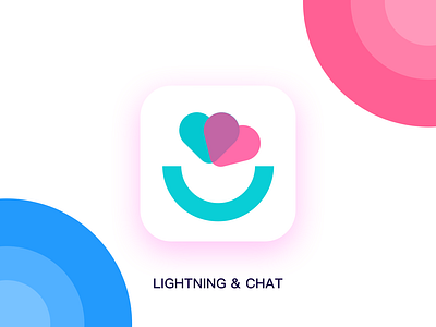 love chat chat design icon logo 图标