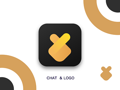 love chat chat design icon logo 图标