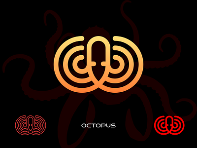 Octopus1 design education icon logo octopus 图标