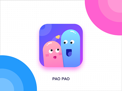 Pao Pao chat design icon illustration logo ui 图标