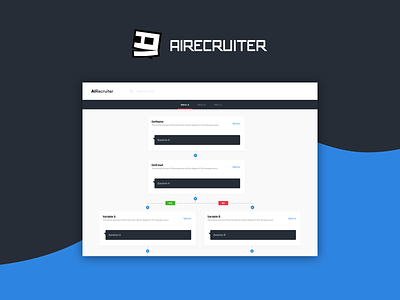 AI Recruiter - Question Configurator admin panel bot chat chatbot