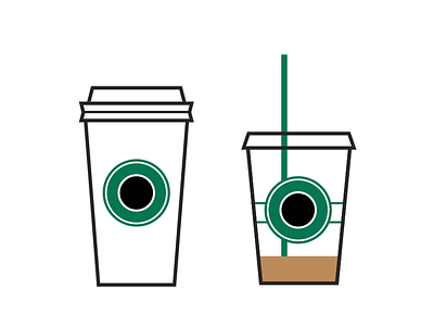 Roundbucks Coffee coffee download free freebies line art sketch sketch app starbucks vector