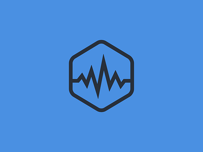 Orchestra Platform flat icon logo minimalistic open source retina signal