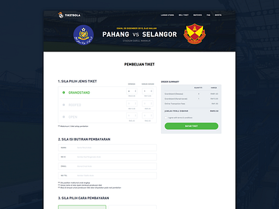 TiketBola.com.my - Purchasing Ticket football forms malaysia soccer ticket