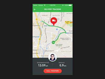 Bateriku - Delivery Tracking