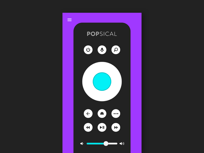 Popsical Remote App (Android) by Izuddin Helmi on Dribbble