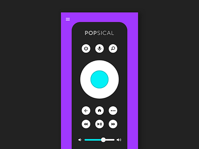 Popsical Remote App (Android) by Izuddin Helmi on Dribbble