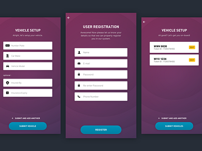 Katsana Track - Automated User Registration automation registration user profile vehicle