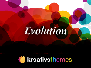 Evolution - Theme Screenshot theme screenshot themes wordpress