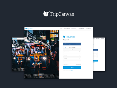 Tripcanvas - Authentication