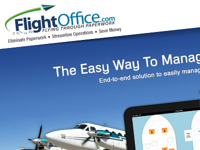FlightOffice.com Mockup