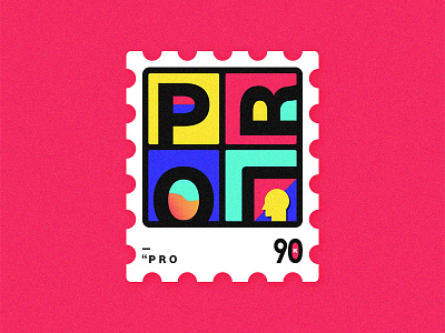 邮票／PRO 2017 90 illustration