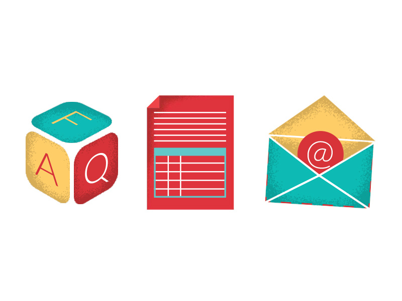 Ed Squared spot illustrations vector illustration education schools