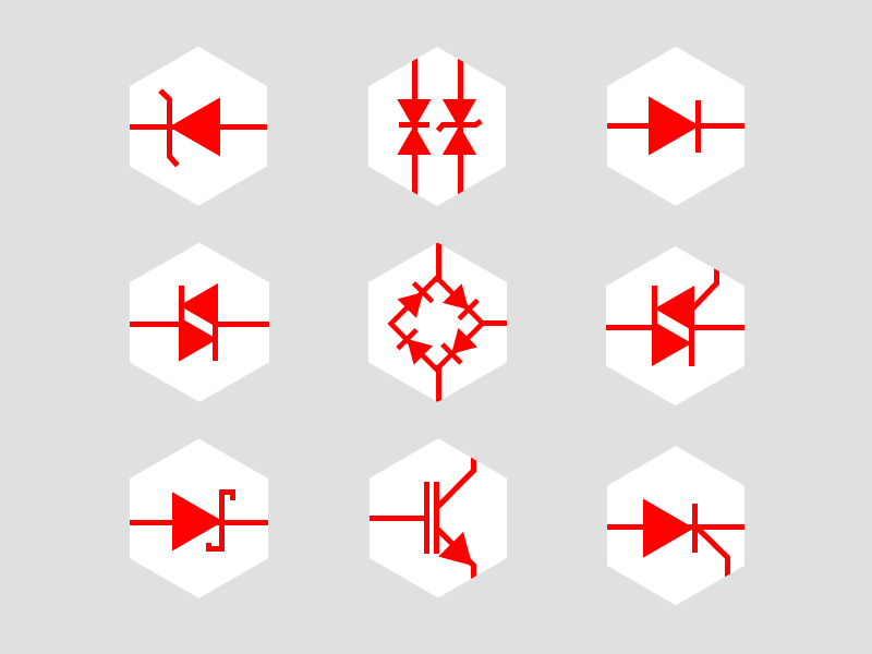 Schematic Icons schematic icon electrical vector