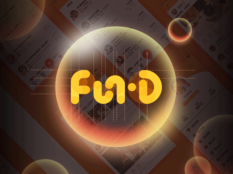 Fun.D series_3 animation app color funny interface logo ui