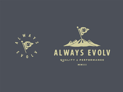 Evolv Graphic Tee apparel branding climbing evolv illustration rock climbing