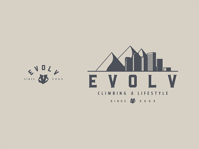 Evolv Graphic Tee branding climbing climbing shoes evolv illustration rock climbing