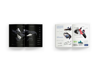 Evolv Shoe Tech climbing shoes evolv layout photo composite print design rock climbing